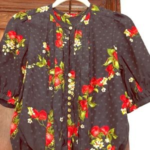 VINTAGE FLORAL PRINT DRESS